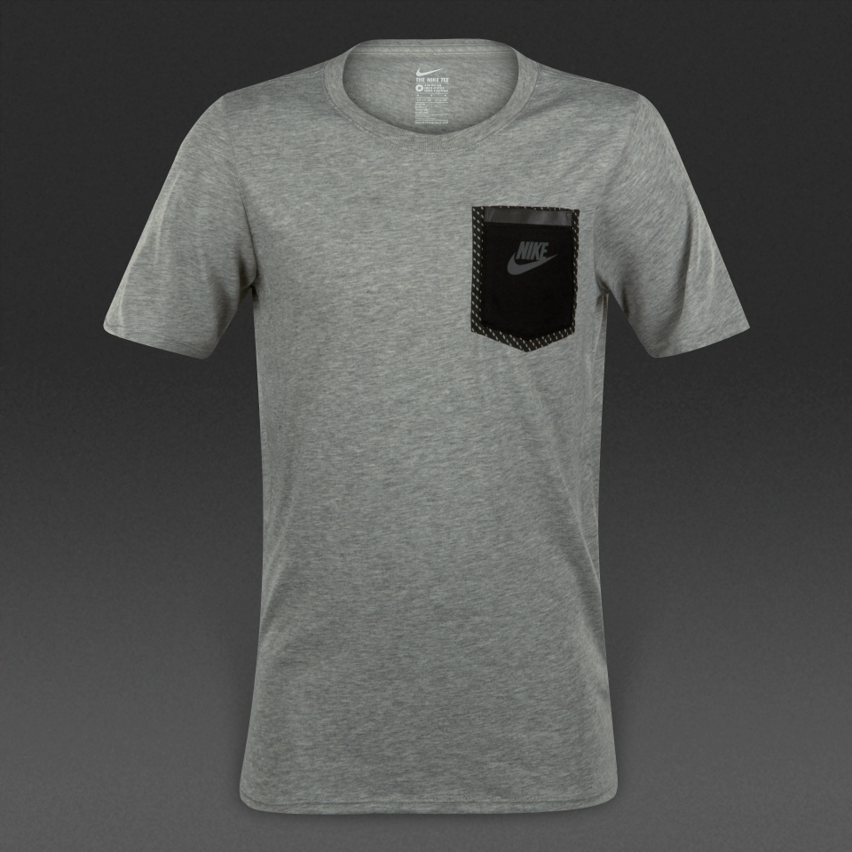 Nike Sportswear Tri Blend Tech Tee Dark Grey Heather for Boys